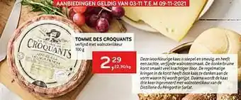 Alvo Tomme des croquants aanbieding