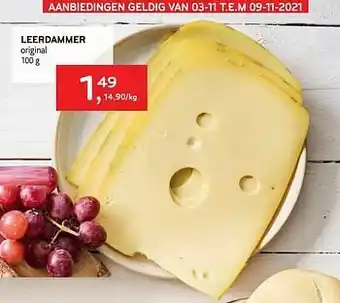 Alvo Leerdammer original aanbieding
