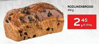 Alvo Rozijnenbrood aanbieding