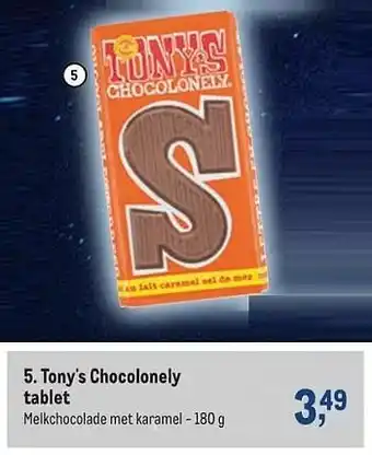 Makro Tony`s chocolonely tablet aanbieding
