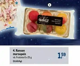 Ranson marsepein fruitmix