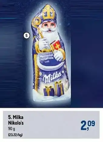 Makro Milka nikolo`s aanbieding