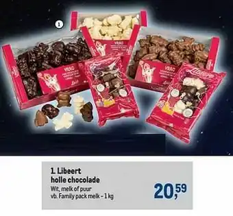 Libeert holle chocolade family pack melk