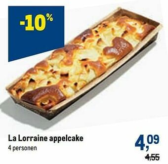 Makro La lorraine appelcake aanbieding