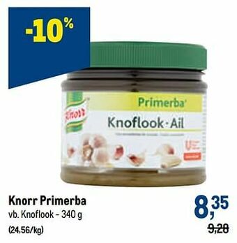 Makro Knorr primerba knoflook aanbieding