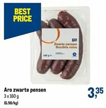 Aro zwarte pensen