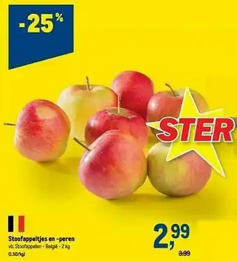 Makro Stoofappelen - belgië aanbieding