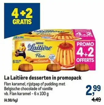 La laitière desserten flan karamel