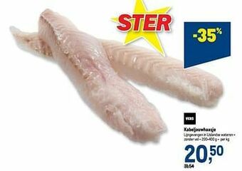 Makro Kabeljauwhaasje aanbieding