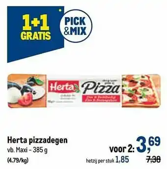 Herta pizzadegen maxi
