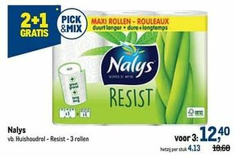 Nalys huishoudrol - resist