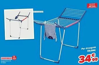 Carrefour Droogrek pegasus 180 aanbieding
