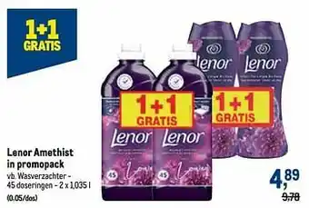 Makro Lenor amethist wasverzachter aanbieding