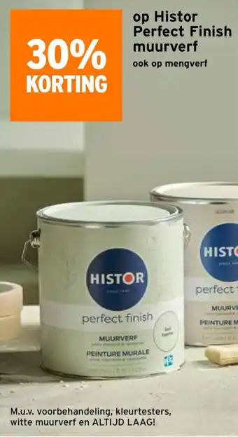 GAMMA Histor perfect finish muurverf aanbieding