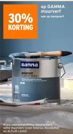 GAMMA Muurverf aanbieding