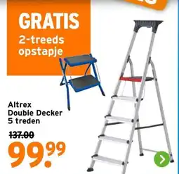 GAMMA Altrex double decker 5 treden aanbieding