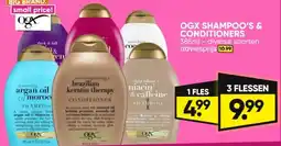 OGX SHAMPOO'S & CONDITIONERS