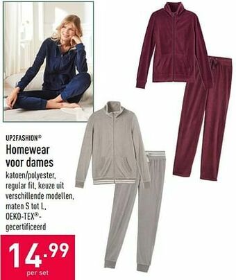 ALDI Homewear voor dames aanbieding