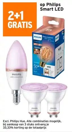 GAMMA Philips smart led aanbieding