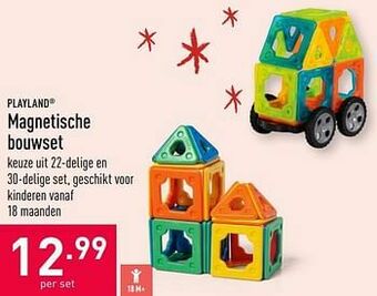 ALDI Magnetische bouwset aanbieding