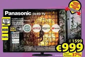ElectroStock Panasonic oled tv tx55hz1000e aanbieding