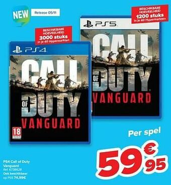 Ps4 call of duty vanguard