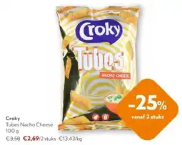 Croky Tubes Nacho Cheese 100 g