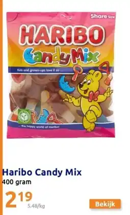 Action Haribo Candy Mix 400 gram aanbieding