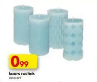 Yess Kaars rustiek aanbieding