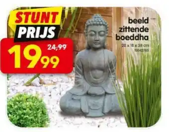 Beeld zittende Boeddha