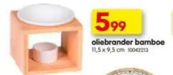 Yess Oliebrander bamboe aanbieding