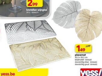 Yess Placemat aanbieding