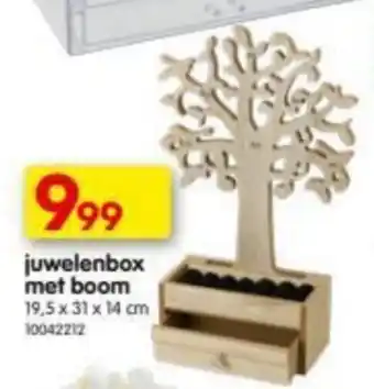 Juwelenbox met boom