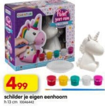 Yess Schilder je eigen eenhoorn aanbieding