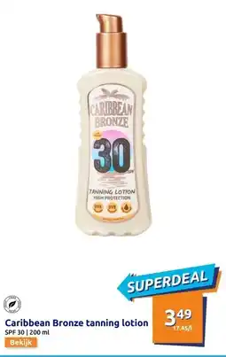 Caribbean Bronze tanning lotion