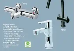 GAMMA Atlantic Parker wastafelkraan chroom aanbieding