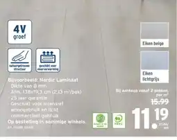 GAMMA Nordic Laminaat aanbieding