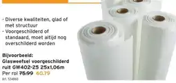GAMMA Glasweefsel voorgeschilderd aanbieding