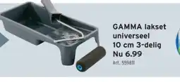 GAMMA GAMMA lakset universeel 10 cm 3-delig aanbieding