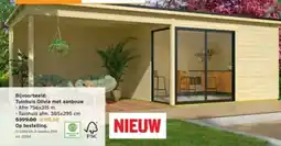 GAMMA Tuinhuis Olivia met aanbouw aanbieding