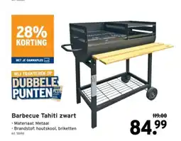 GAMMA Barbecue Tahiti zwart aanbieding