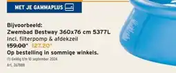 GAMMA Zwembad Bestway 360x76 cm 5377L aanbieding