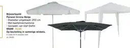 GAMMA Parasol Girona Beige aanbieding