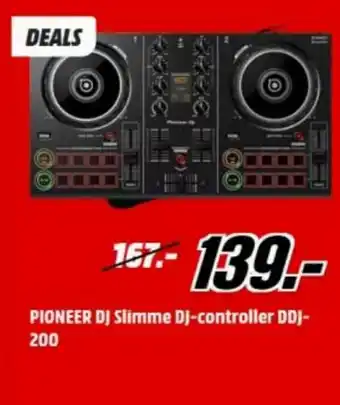 MediaMarkt Pioneer DJ Slimme DJ-controller DDJ-200 aanbieding