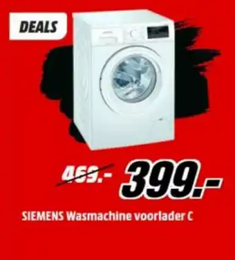 MediaMarkt Siemens Wasmachine voorlader C aanbieding