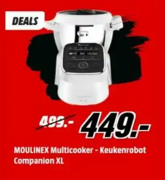 MediaMarkt Moulinex Multicooker - Keukenrobot Companion XL aanbieding