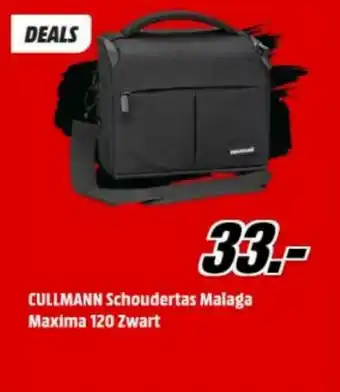 Cullmann Schoudertas Malaga Maxima 120 Zwart