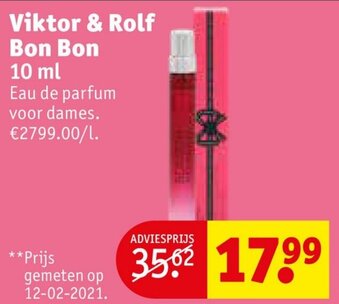 Kruidvat Viktor & Rolf Bon Bon 10ml aanbieding