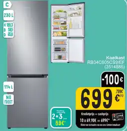 Cora Samsung Koelkast RB34C605CS9/EF aanbieding
