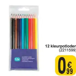 Cora 12 kleurpotloden 2211599 aanbieding